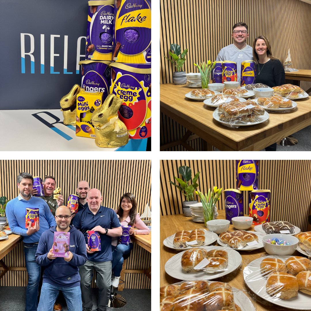 This morning, the Easter bunny hopped over to Riela HQ, leaving behind a delightful surprise of Easter eggs and hot cross buns! Needless to say, there were smiles all round 🐰

#Easter2024 #RielaGroup #TeamRiela