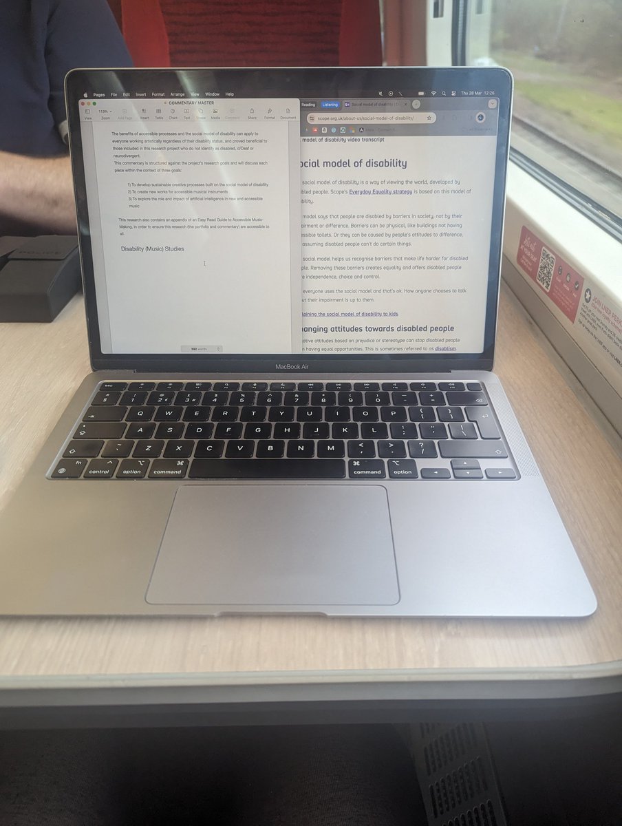 I can't recommend writing on long train journeys enough. Don't go get on a train for the sake of it (or do) but to kill a long train journey do some writing