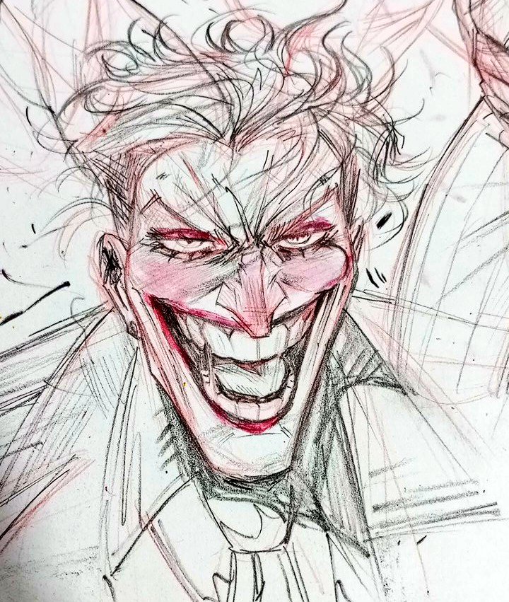 Jacocoon_'s tweet photo. Joker tradicional sketches https://t.co/Tjhtt1P9QM