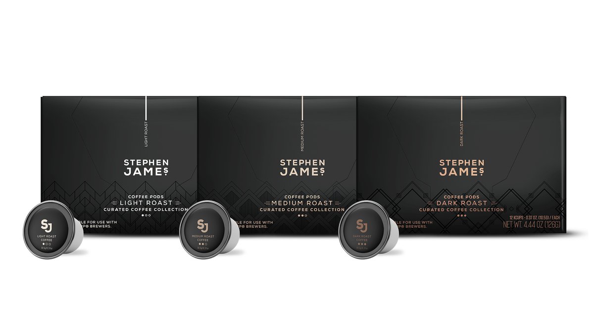 $BFYW's Classic Collection of Light, Medium, and Dark roasts in single-serve pods. Coffee line now has whole bean and ground Light, Medium, Dark, Swiss Water Decaf, and K-cup-style pods. Positioning products for greater grocery, retail, hotels, resorts, and online sales. #Growth