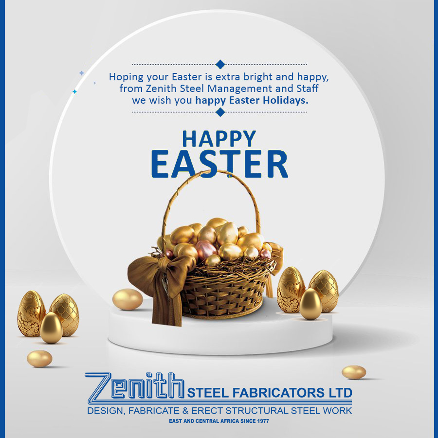 From the management & staff of Zenith Steel, we wish you 𝐇𝐚𝐩𝐩𝐲 𝐄𝐚𝐬𝐭𝐞𝐫 𝐇𝐨𝐥𝐢𝐝𝐚𝐲𝐬.
𝗧𝗮𝗹𝗸 𝘁𝗼 𝘂𝘀 𝗼𝗻: ☎️0748 826 480
𝐄𝐦𝐚𝐢𝐥: sales@zenithsteel.com
𝐖𝐚𝐭𝐜𝐡: youtube.com/watch?v=rB3O7q…
#EasterHolidays2024 #happyeaster #zenithsteel