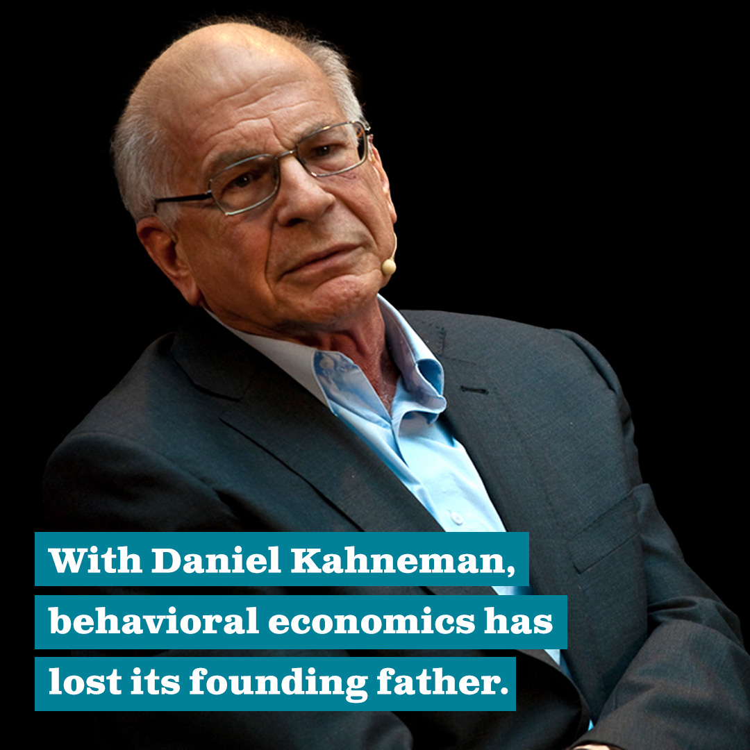 “Like no other, Daniel Kahneman has shaped modern economic decision theory and brought behavioral economics to the attention of a broad public through his books. His death is a great loss for economic and interdisciplinary research.” – WU Professor @GerlindeFellner