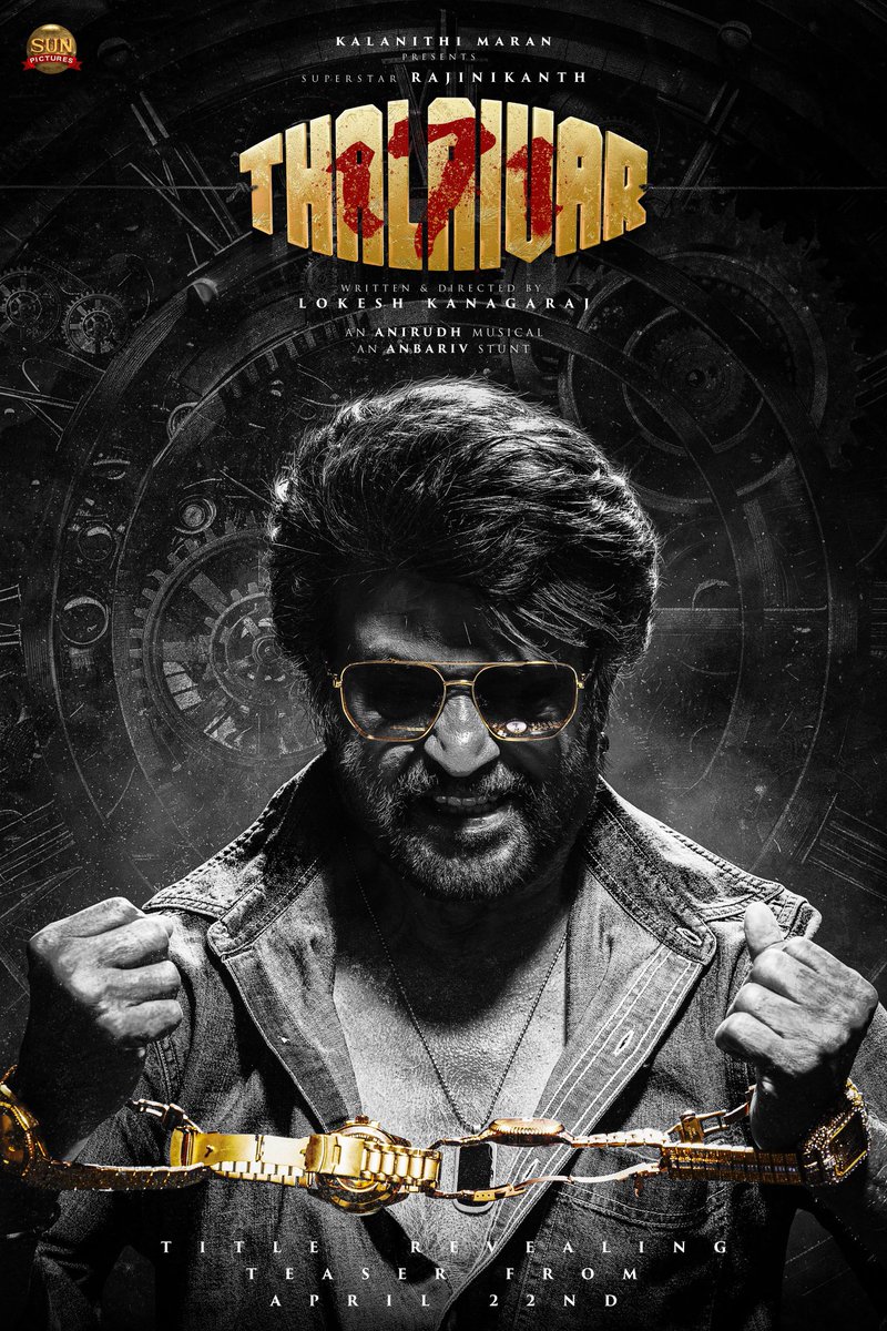 #Thalaivar171 ⭐️⭐️⭐️ Lesssgooo 🔥🔥🔥 @Dir_Lokesh @sunpictures @anbariv