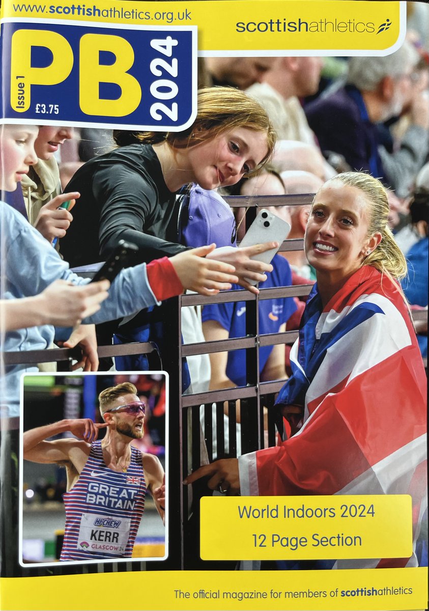 scottishathletics (@scotathletics) on Twitter photo PB MAGAZINE
#SALbelong
Thrilled to complete new edition with strong <a href="/wicglasgow24/">WICGlasgow24</a> section - should be out to members this weekend👍
<a href="/JemmaReekie/">JemmaReekie</a> <a href="/joshk97/">Josh Kerr</a> Cover Stars
<a href="/SALChiefExec/">SALChiefExec</a> <a href="/OvensDavid/">David Ovens</a> <a href="/ianbeattie1/">Ian Beattie</a> <a href="/SALDevelopment/">SALDevelopment</a> @GraemeWFJack <a href="/leslie_roy1/">Leslie Roy</a> <a href="/EilidhDoyle/">Eilidh Doyle</a> <a href="/SportScoToday/">SportsNewsScotland 🏴</a> PB MAGAZINE
#SALbelong
Thrilled to complete new edition with strong <a href="/wicglasgow24/">WICGlasgow24</a> section - should be out to members this weekend👍
<a href="/JemmaReekie/">JemmaReekie</a> <a href="/joshk97/">Josh Kerr</a> Cover Stars
<a href="/SALChiefExec/">SALChiefExec</a> <a href="/OvensDavid/">David Ovens</a> <a href="/ianbeattie1/">Ian Beattie</a> <a href="/SALDevelopment/">SALDevelopment</a> @GraemeWFJack <a href="/leslie_roy1/">Leslie Roy</a> <a href="/EilidhDoyle/">Eilidh Doyle</a> <a href="/SportScoToday/">SportsNewsScotland 🏴</a>