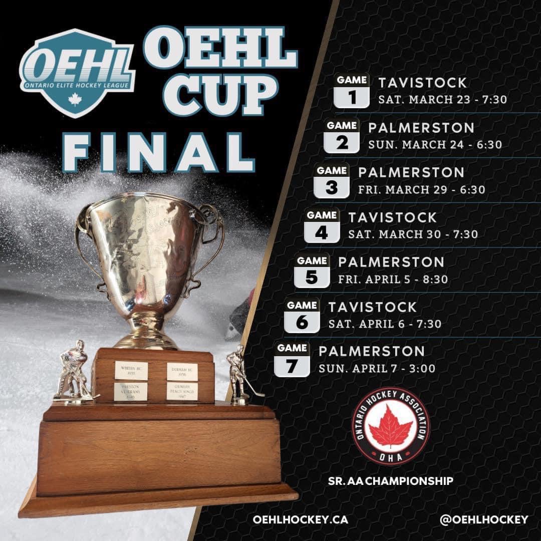 Hey #Minto! Come support the Palmerston 81's who play game 3 against Tavistock in Palmerston on Friday, March 29th at 6:30pm! 🏒🏆