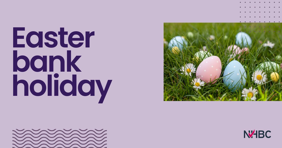 Happy Easter bank holiday! We will be closed on Friday 29 March and Monday 1 April, reopening again on Tuesday 2 April. #BankHoliday #OpeningHours