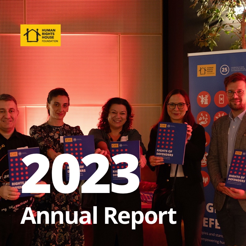 🙌 It has been a pleasure to do important work across Europe alongside the Network of Human Rights Houses in 2023! Find out more in our Annual Report ➡️ bit.ly/HRHFar23 @HRHFoundation @hfhrpl @IndexCensorship