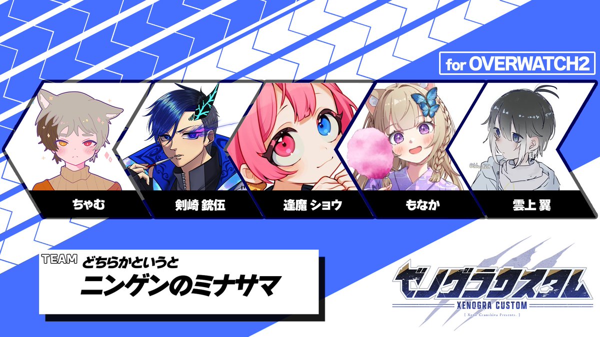Xeno_granshiva's tweet photo. 〘 どちらかというとニンゲンのミナサマ 〙
▷ #chamfist
▷ #KensakiJugo
▷ #aimashow_v
▷ #KhMona_
▷ #MogamiTsubasa_V https://t.co/KWSJQAobqQ