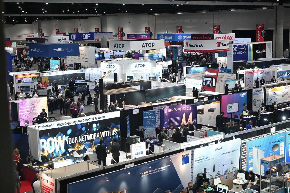 Today's the last day of #OFC24! Today, 28 March, we're offering 10 show floor programs, a full day of OFCnet demonstrations and the OFC Career Zone. It's the last day to experience OFCnet, which showcases emerging technologies through live, on-site optical demonstrations!