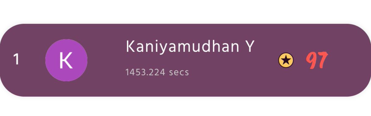 📢 #Announcement: A big round of applause for @kaniofcl_15 , the #winner of the #AI #ML Mastermind Tournament by @CatalystByZoho ! 🏆 🎉 Your exceptional skills and determination have led you to this remarkable victory. Congratulations on your outstanding achievement! 🌟