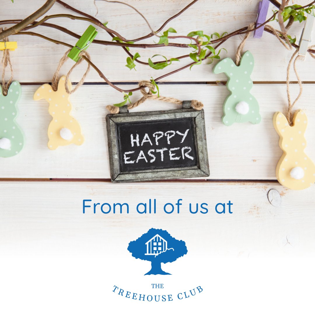 Club_Treehouse's tweet photo. Happy Easter from all at The Treehouse Club! https://t.co/yCJSG8E5ed