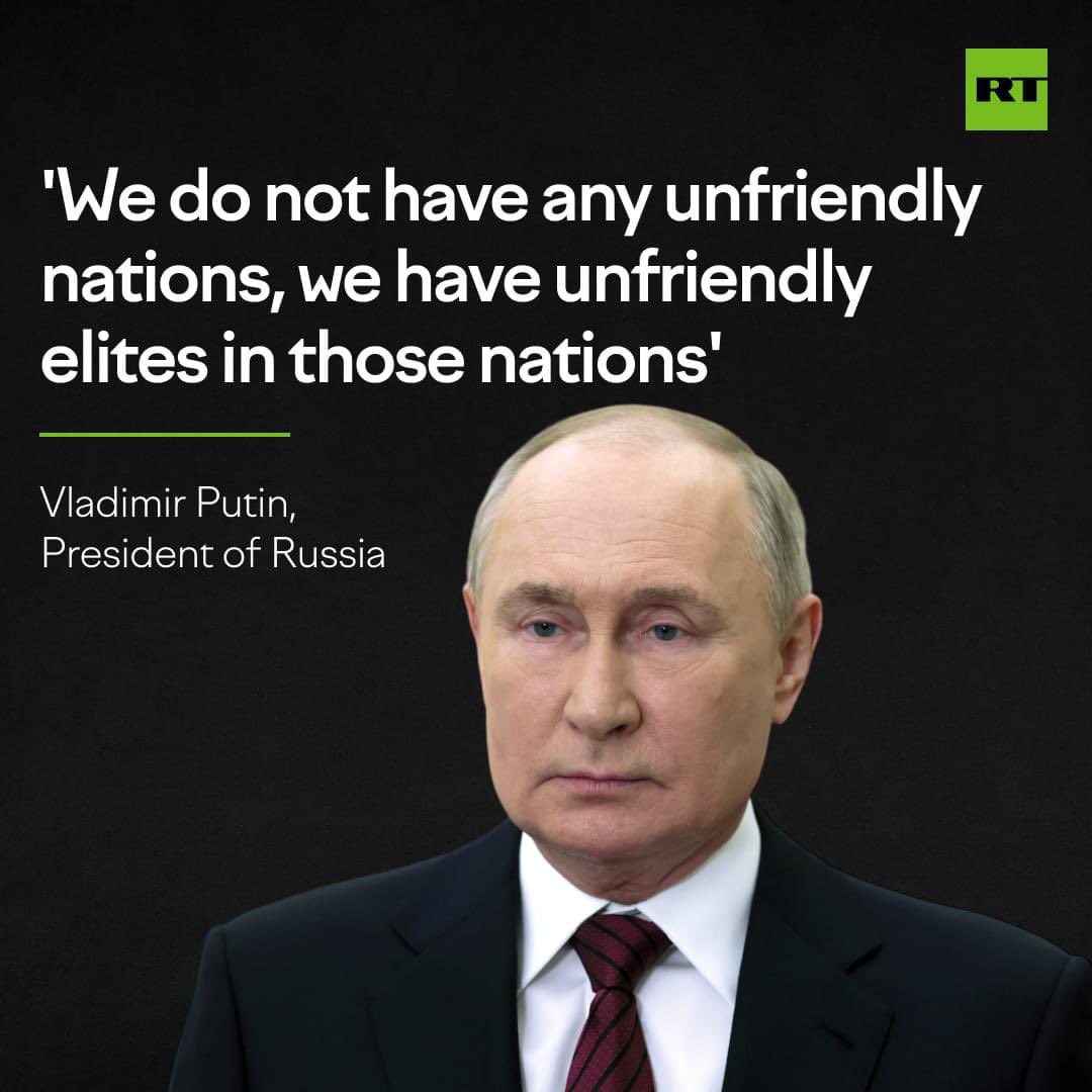 Do you agree with President Putin? 🇷🇺