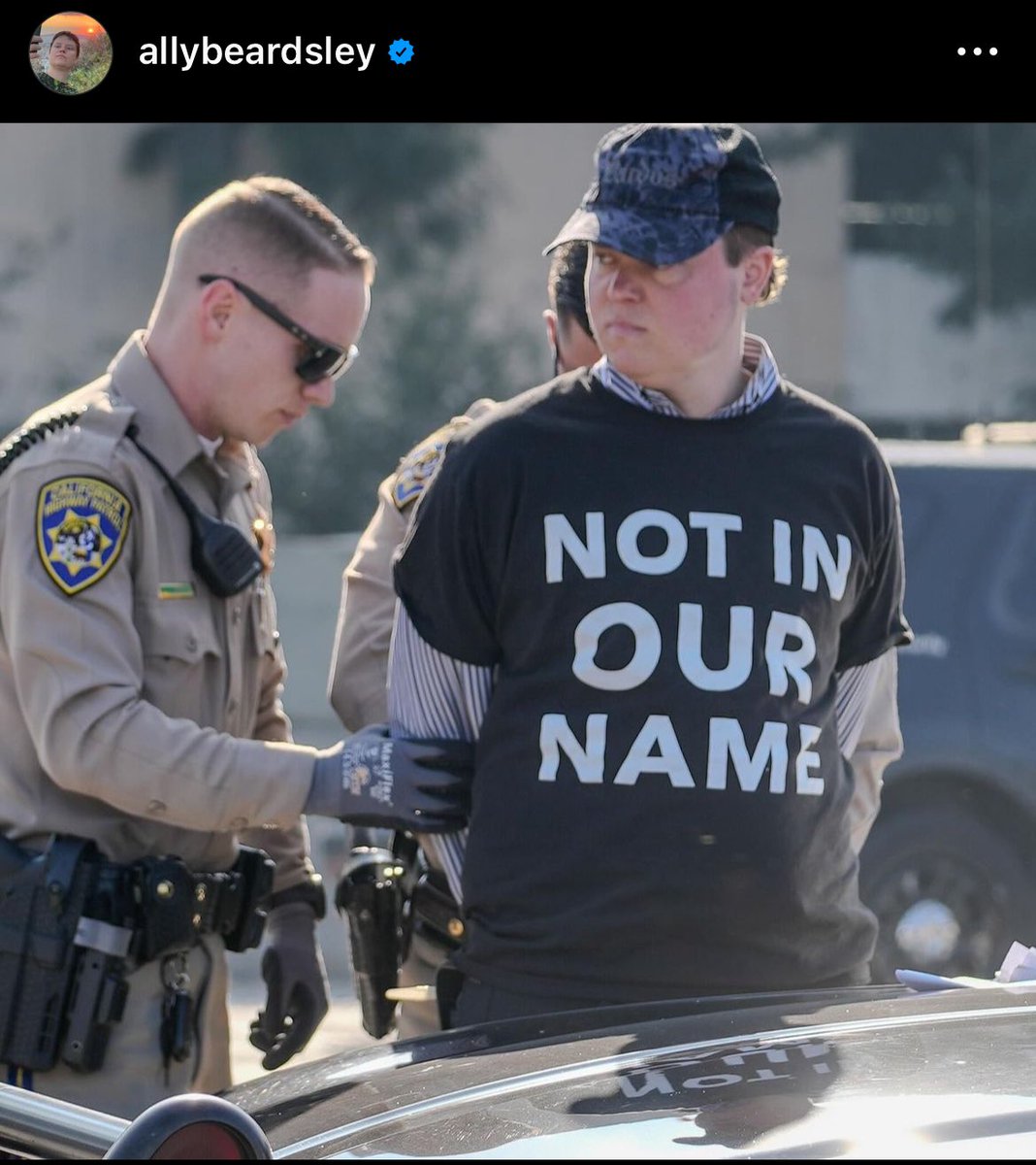 having confirmation that the people we look up to actively care about what we care about is so heartwarming
ally beardsley you are everything to me 🇵🇸