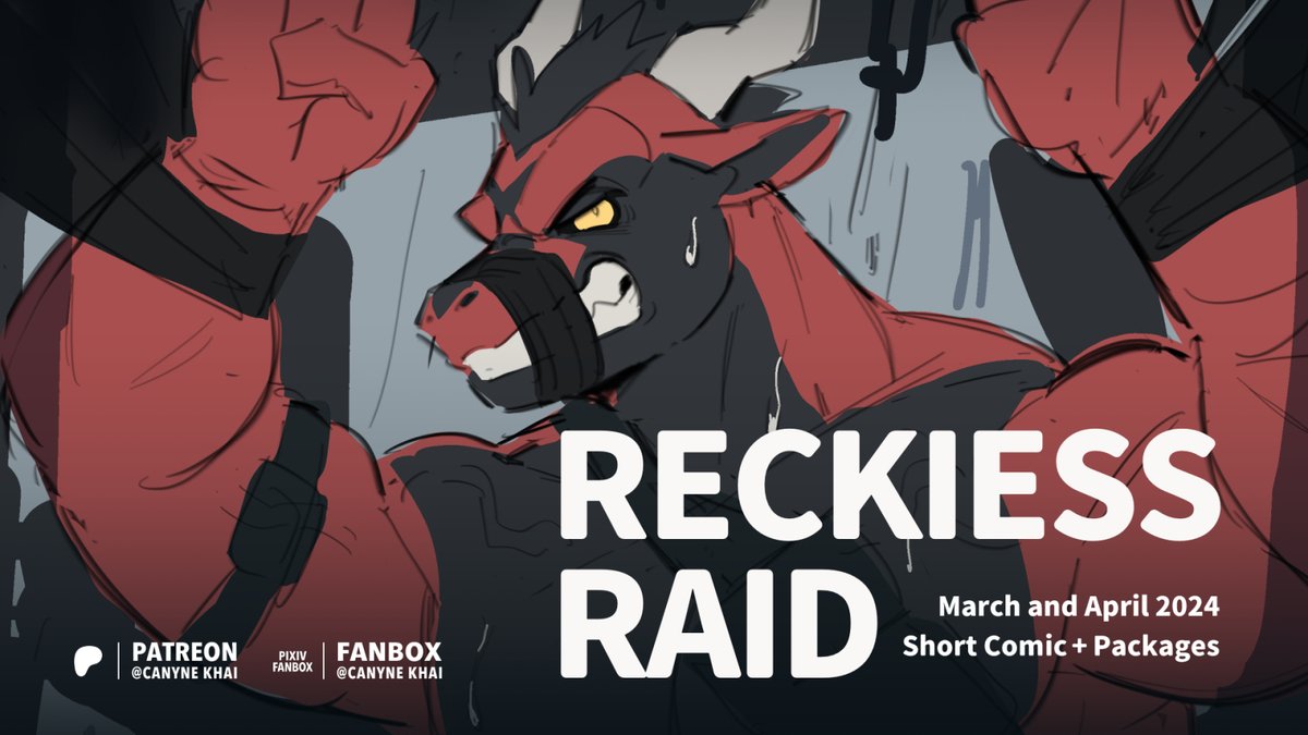 March and April Reward 'Reckless Raid' Preview‼️ This is a new short series🎉 About an elite dragon soldier's reckless raid👀 Join my #Patreon or #Fanbox this month to get the full reward! ( $10 tier ↑ ) Don't miss it! ◆ patreon.com/CanyneKhai ◆ canynekhai.fanbox.cc