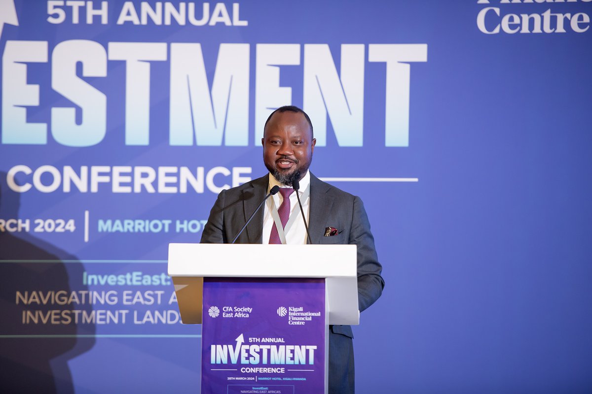 Banji Fehintola, Board Member at CFA Institute said: 'The region's economies are at a cusp of transformation, driven by innovation, a youthful demographic, and an increasing openness to trade and investment.' #KigaliInvestConf24