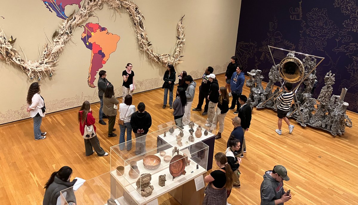 The exhibition 'Guadalupe Maravilla: Armonía de la Esfera' (Harmony of the Sphere) is on view now through June 9 @johnsonmuseum. Plan your visit and view spring break hours: museum.cornell.edu/about/visit Admission is always FREE and open to all.