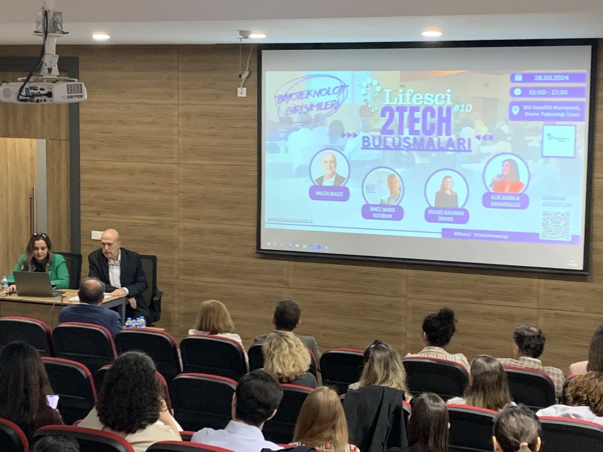 bogaziciCT3's tweet image. 📢#2tech buluşmaları biyoteknoloji girişimleri odağıyla ve  ilgi çekici konuşmalarıyla başladı ve devam ediyor!