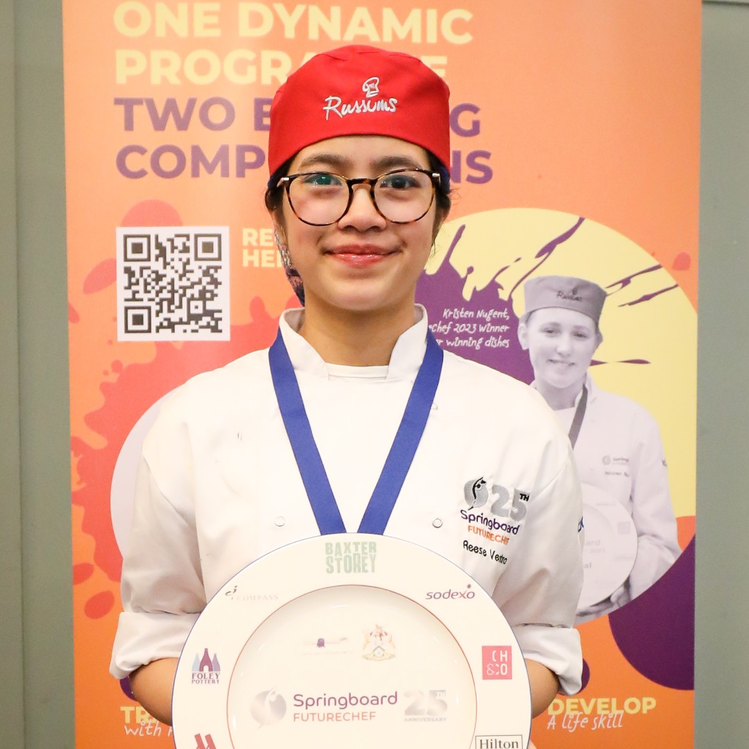 Last week, we crowned Reese Ventura our 2024 Winner 🏆 Relive the day with us and read the full story: springboard.uk.net/news/reese-ven… #FutureChef25Years #SpringboardFutureChef