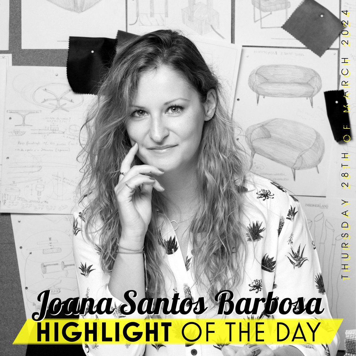 We are pleased to announce Joana Santos Barbosa as the Designer Highlight of the Day on 28 March 2024. Please follow Joana Santos Barbosa's social media accounts here: designerhighlights.com/?328977 #adesignaward #adesigncompetition #designerhighlights