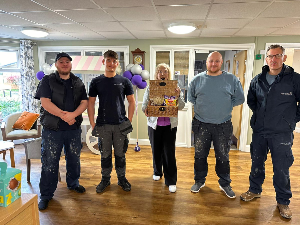 Another Easter Bunny Delivery for @AnchorLaterLife residents. This time our team Harry Christos, Callum Johnson, Matt Bosley, Gedeminas Liutkusare out and about delivering goodies to Eastlake Care Home. 🐰🥚 #socialvalue #community #strongertogether #givingback #celebration