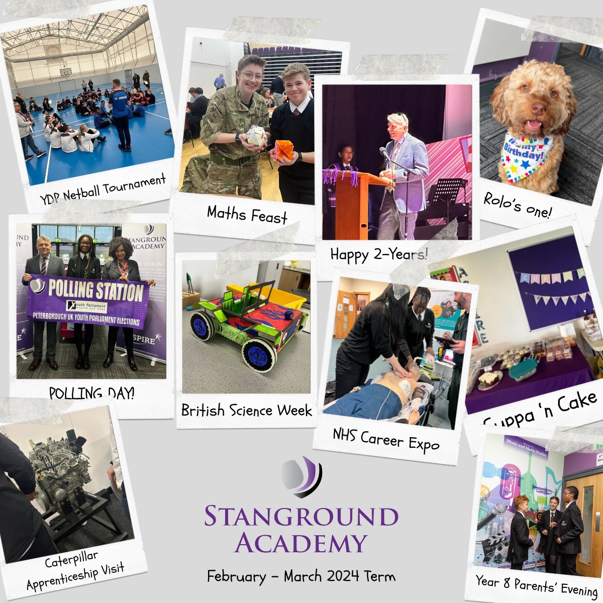 From cuppa 'n cake sessions to celebrating milestones, it's been a journey of collaboration, growth, and celebration. ✨ Highlights include British Science Week, parent evenings, and NHS career expeditions. Let's keep building on these successes! #StangroundAcademy #Community