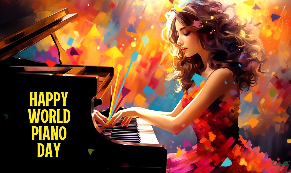 Happy World Piano Day! Check out these wonderful pianists! 🎹💜.. @Samyula_piano @cdavismusic @byebyefish @solopiano_alex @_MelindaSuto_ @davidnevue @briancrain @HollyLJones1 @RosiBoti @ShoshanaMichel1 @AdolfoViguera @AaronCorley1 @JuliaThomsen10 @SharonEChen