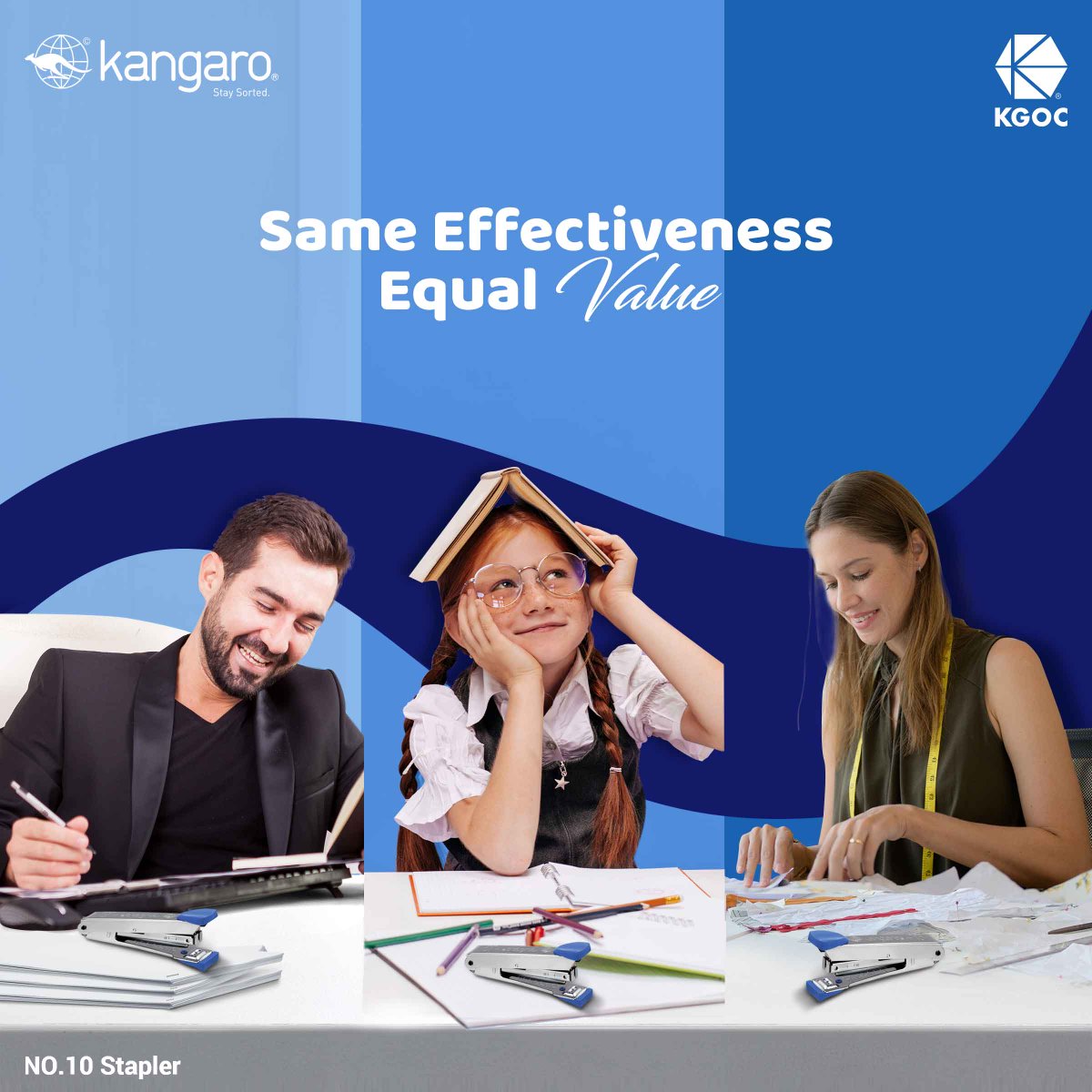 KangaroKGOC_Int's tweet image. Reliable staplers, consistent performance. 
Choose the experience with effectiveness and equal value with Kangaro.

#KGOC #StaySorted