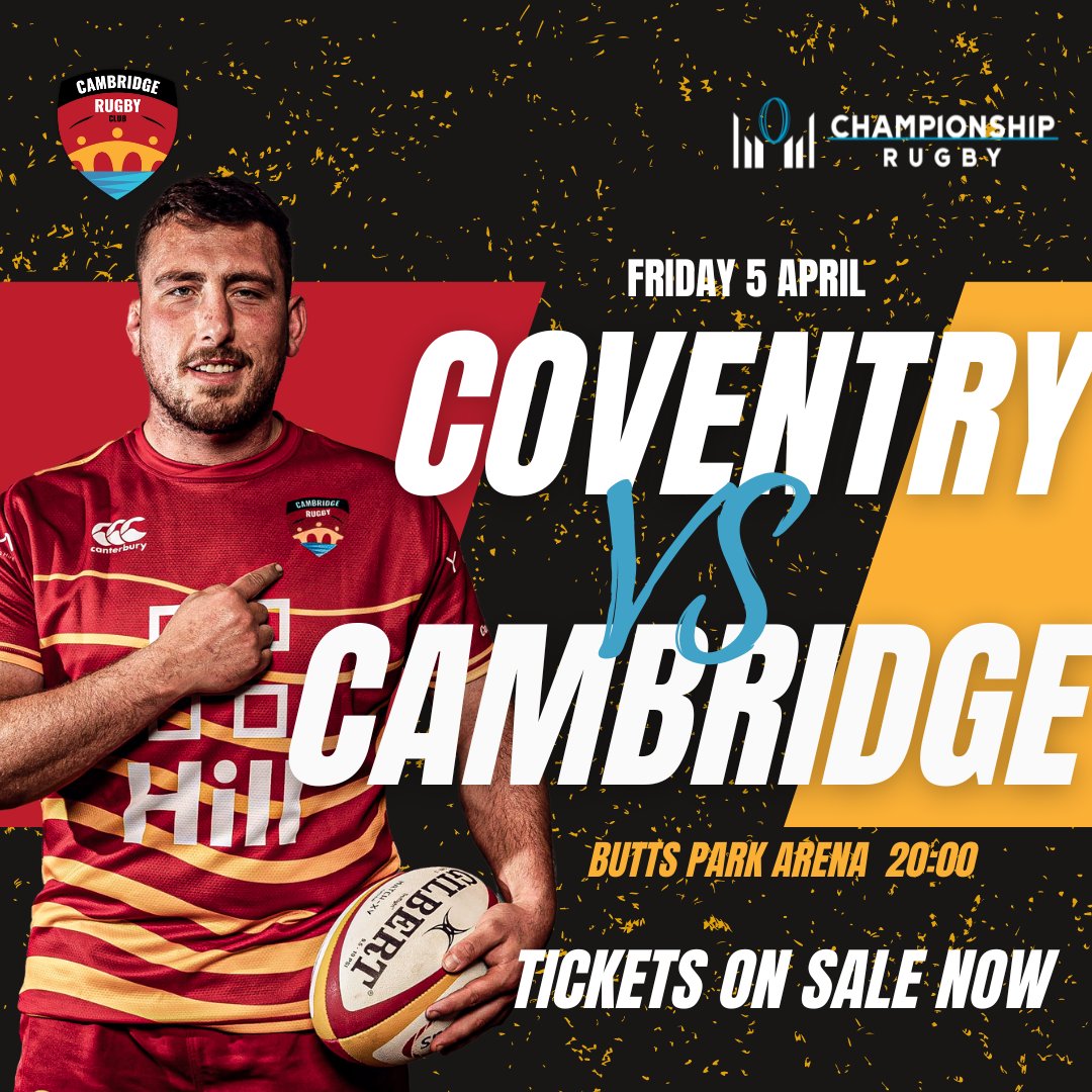 Round 17 coming 🔜 The Blood and Sand head into another matchless weekend over Easter, but will be back in action next Friday 🆚 @CoventryRugby Join us on the road, get your tickets today via our hosts ⬇️ 📲coventryrugby.co.uk/tickets/matchd…