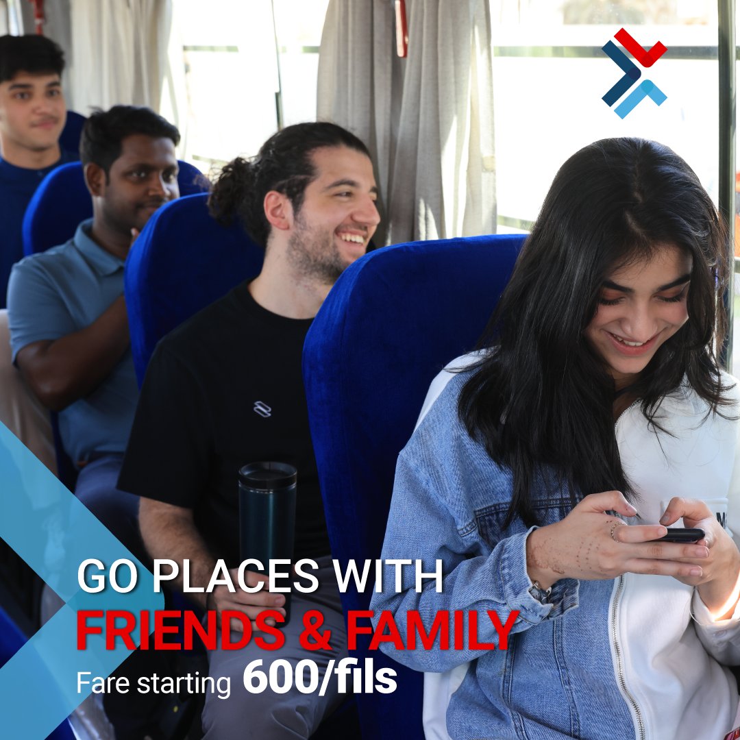 Go places this holiday with friends and family for a unique, comfortable and affordable ride with Citylink Fare starting at 600 fils only! Tap, book and pay! Call 63331834 for more info! #CityLinkKuwait #PayAsYouGo #FairPricing #ConvenientCommute