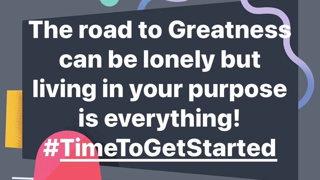 DrADFinch's tweet image. Thought of the Day! #timetogetstarted #livinginyourpurpose #makeithappen #roadtogreatness instagr.am/p/C5DtbwxLlSj/