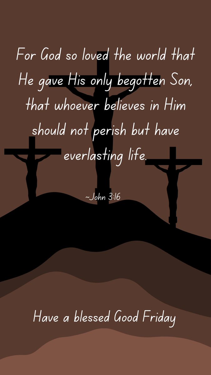 GreenKenya2's tweet image. Jesus's love for us knows no bounds!
Green - Kenya wishes you a blessed Good Friday filled with love, reflection, and prayers.
#GoodFriday24  #unconditionallove #Easterweeked #GK10 #GoodFriday #EasterSunday
