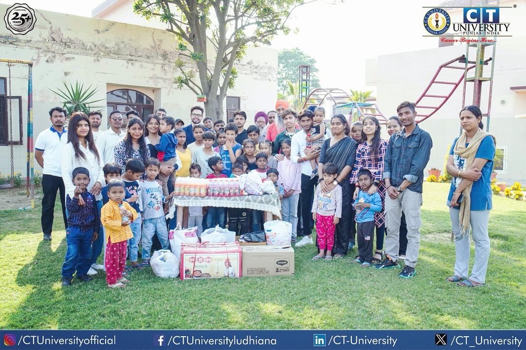 manbir_s's tweet photo. I had the honor of joining CT University students on a visit to SGB Bal Ghar, where we collectively embraced a moment of compassion and support.
#balghar
#Ludhiana https://t.co/wh5L1fzlN3