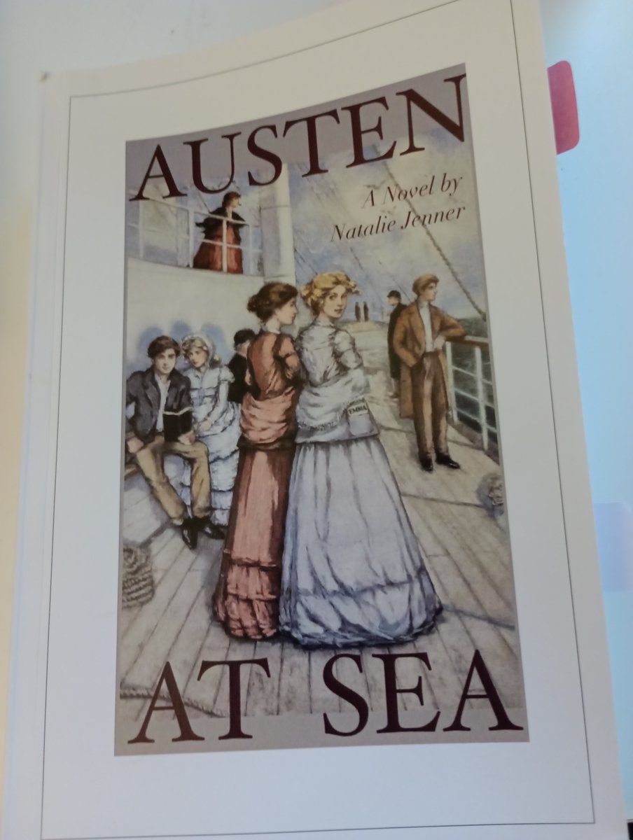 One of the very best things about being a writer is that you sometimes get an early sneak peek at other people's books ... This beauty by Natalie Jenner arrived yesterday and I'm already halfway through. You're going to love it. Out May 2025, cover art by Sally Dunne