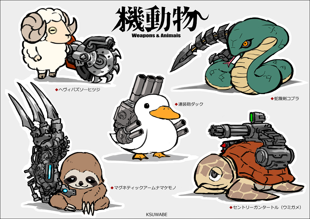 ガチャ】機動物 第2弾 レビュー - sakataの雑記