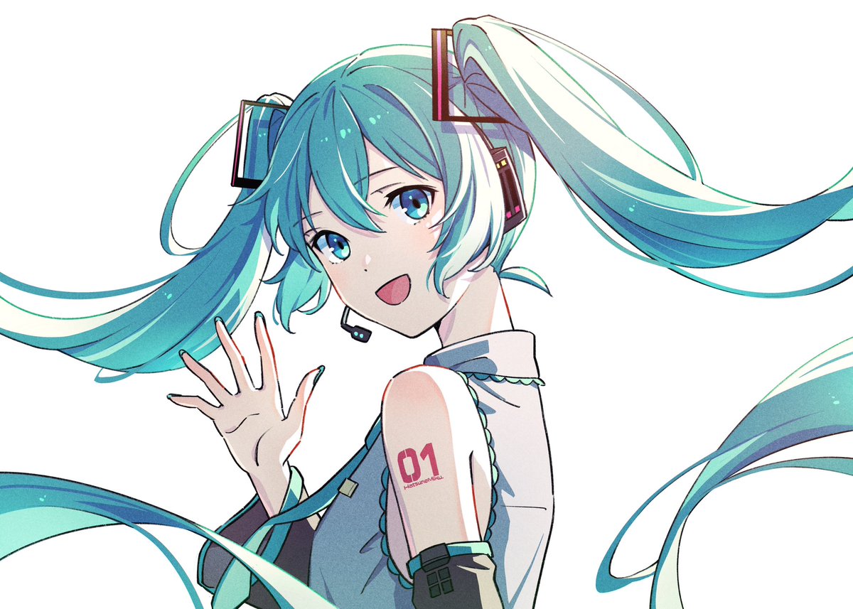 初音ミク 「みきとPさんbuzzGさん主催の『同創会』にてキービジュアルを描かせて頂きました」|メレのイラスト