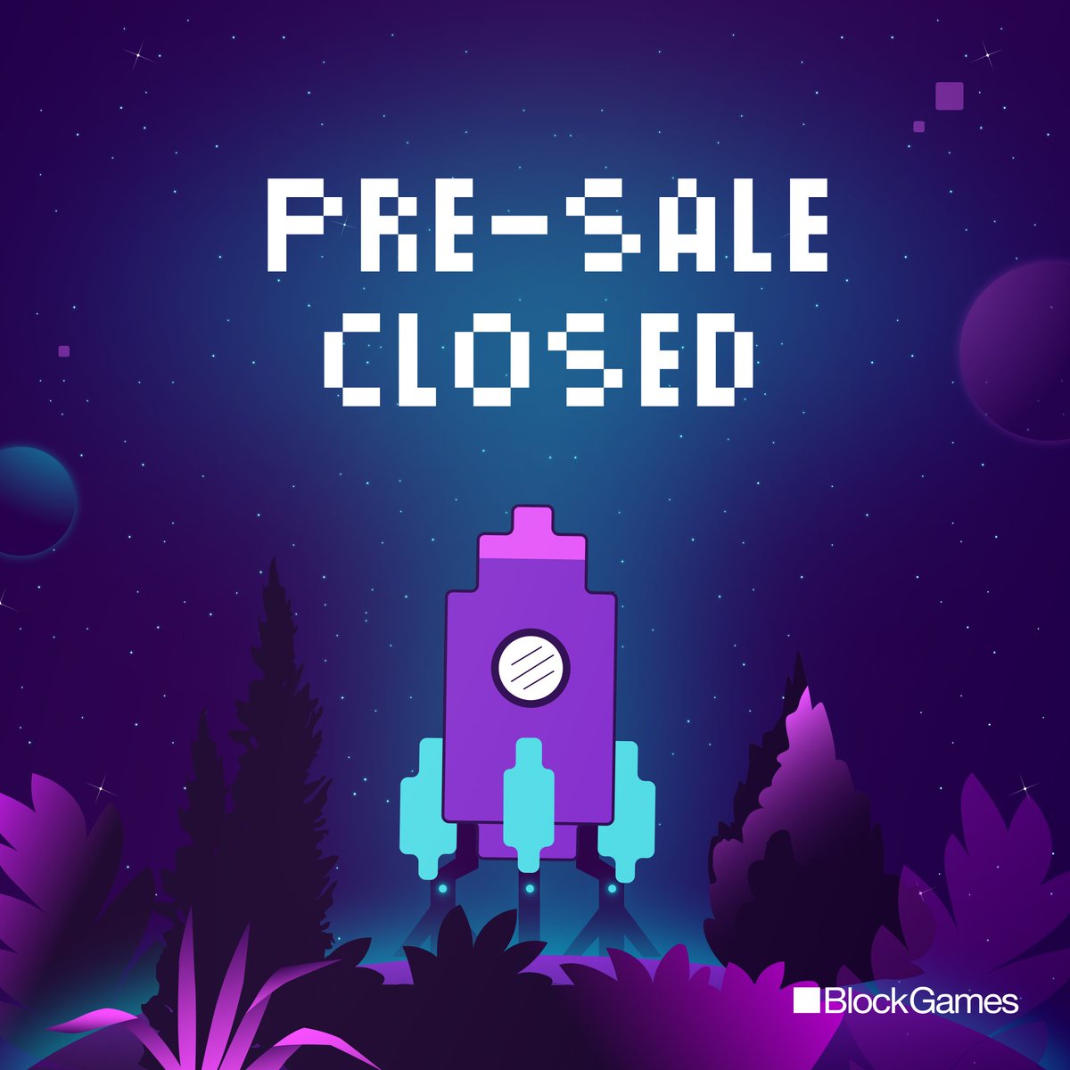 🟪 $BLOCK PRE-SALE IS OFFICIALLY CLOSED 🚀 Thank you to everyone who participated! Final allocations or refunds will be announced over the next week. Official link to follow pre-sale results and allocations remains the same 👇 presale.blockgames.com Stay tuned - next stop