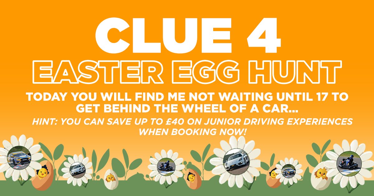 THRUXTON EASTER EGG HUNT - DAY 4🐣🔍 We are at the halfway point of our Easter Egg hunt but there are still plenty of chances to win one of our three amazing prizes! Check out today's clue and see where it takes you... Happy hunting➡️ thruxtonracing.co.uk