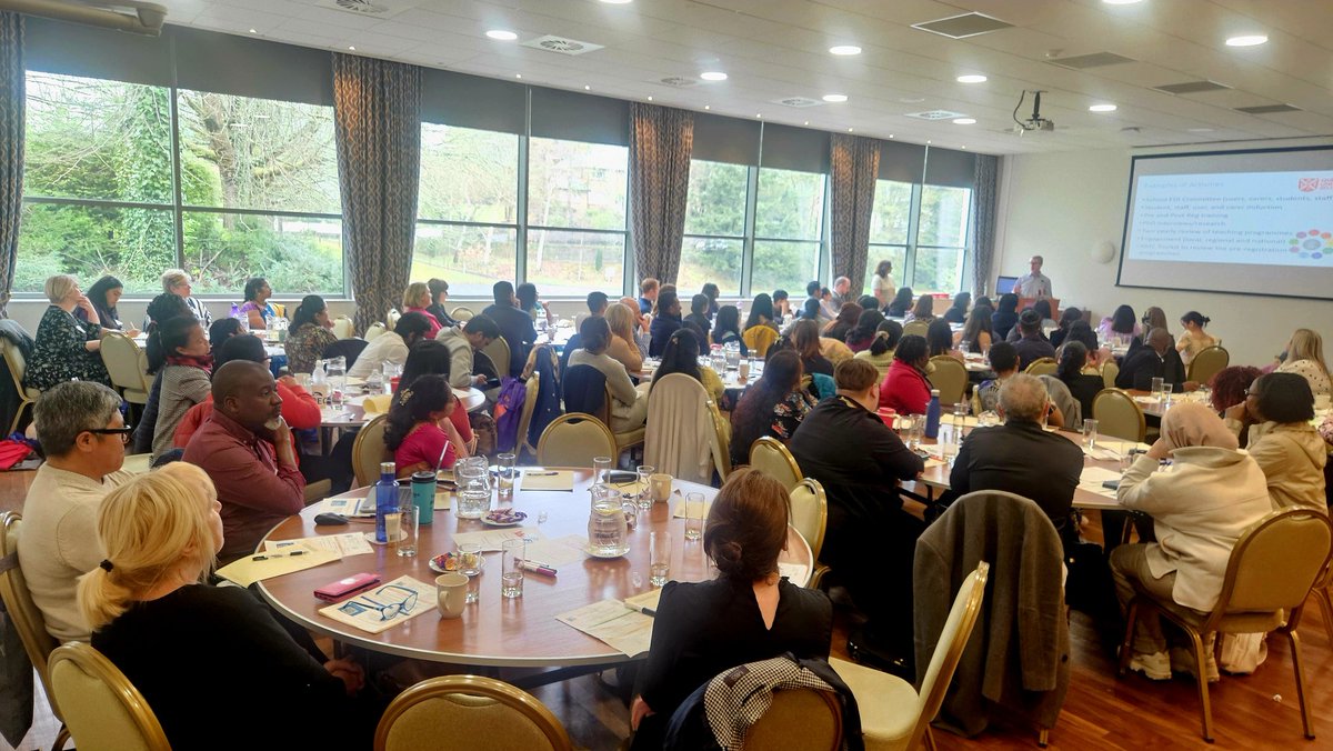 What a huge turnout at @NIPEC_ONLINE annual collaborative event for global majority staff. Great engagement, great discussions and great learning from each other. @simonjlabade @CathyMcCusker2 @NurseAmandaEDI @deepthiRos @Lindak973 #NIPEC24