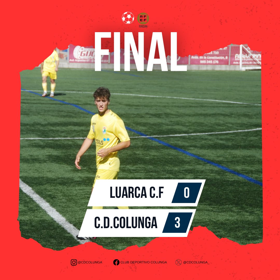 Final en La Veigona

<a href="/luarca_cf/">Luarca CF</a> 0 - 3 C.D.Colunga

#avanticolunga🔴🔵⚽️ #cdcolunga