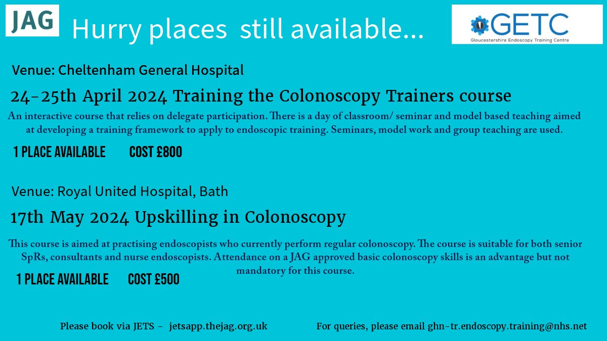 Gloucestershire Endoscopy Training Centre (@glos_endo_tc) on Twitter photo 