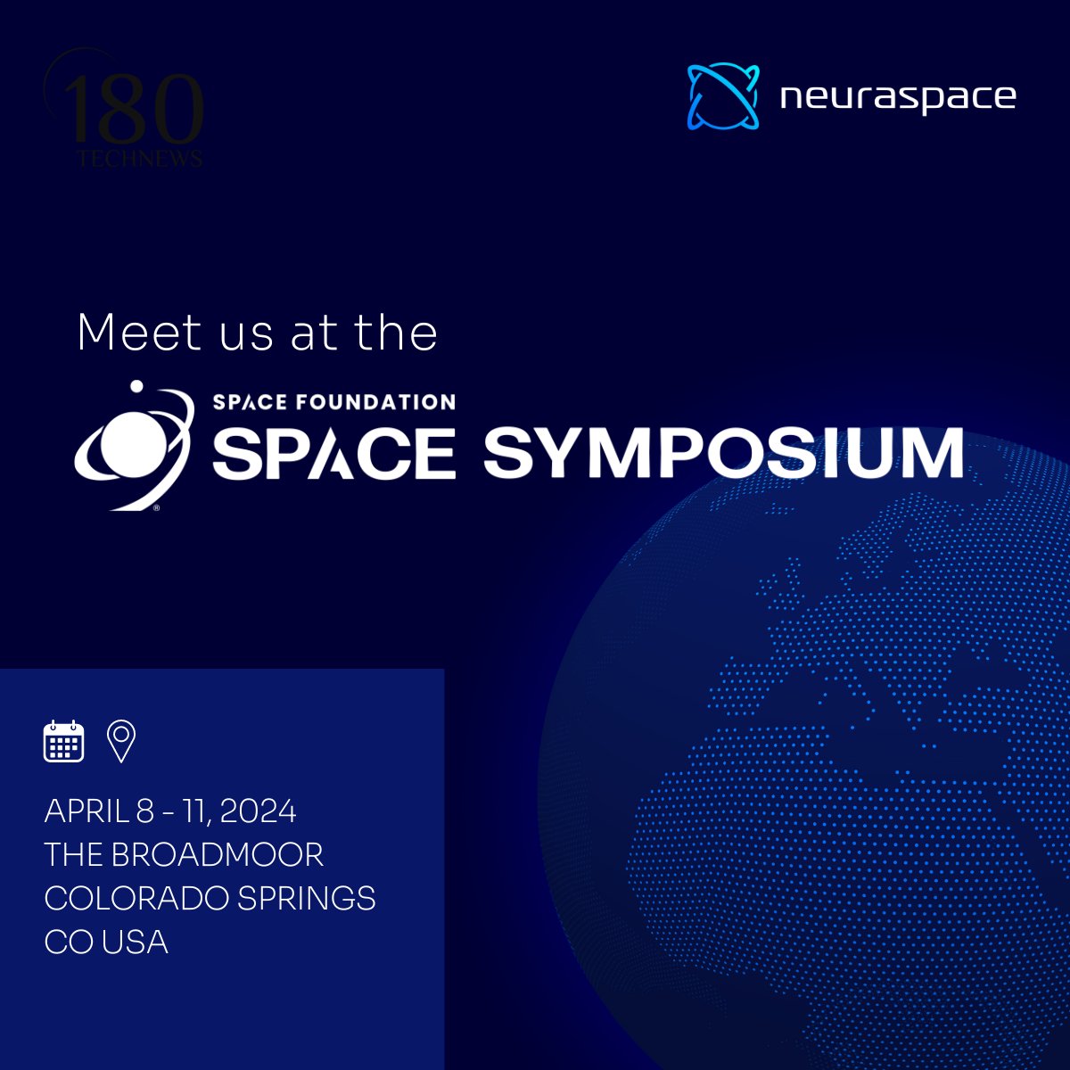 Join Neuraspace at the Space Symposium! 📅April 8-11, 2024 📌The Broadmoor, Colorado Springs, CO USA 📣Catch Chiara Manfletti's session: ➡️Generative AI: Changing the Way We Approach Content Creation ➡️Thursday, April 11, 2024 | 8:45 am - 9:30 am