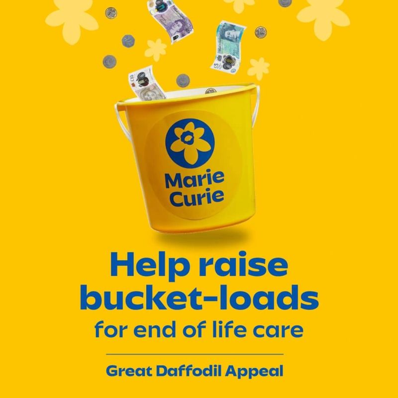 Claire Phillips (@clurski) on Twitter photo Calling all <a href="/SwansOfficial/">Swansea City AFC</a> fans! ⚽
Join our bucket collection on 13 April at Liberty Stadium for the Swansea v Rotherham match in support of <a href="/MarieCurieCymru/">Marie Curie Cymru</a>'s Great Daffodil Appeal.
And here's the kicker – all collectors will receive a complimentary ticket to watch the match! Calling all <a href="/SwansOfficial/">Swansea City AFC</a> fans! ⚽
Join our bucket collection on 13 April at Liberty Stadium for the Swansea v Rotherham match in support of <a href="/MarieCurieCymru/">Marie Curie Cymru</a>'s Great Daffodil Appeal.
And here's the kicker – all collectors will receive a complimentary ticket to watch the match!