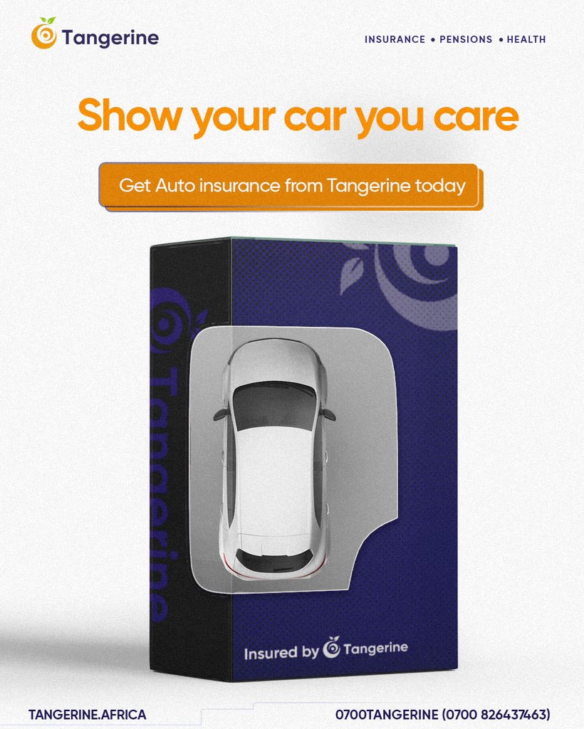 Give your car the care it needs with world class auto insurance from Tangerine.

Click on the link in bio to begin.

#coverforallthatmatters #tangerineafrica #autoinsurance #carinsurance #tangerinefinancial