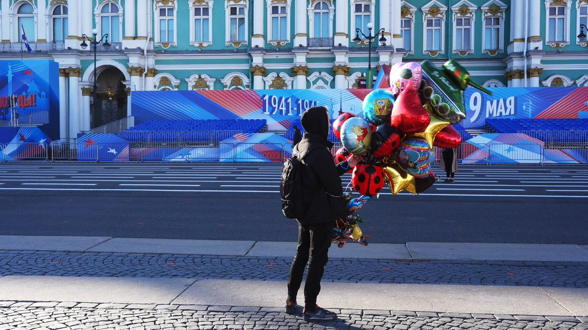 Still eines Kurzfilms, an dem ich gerade arbeite. St Petersburg, Russland, 07.05.2023