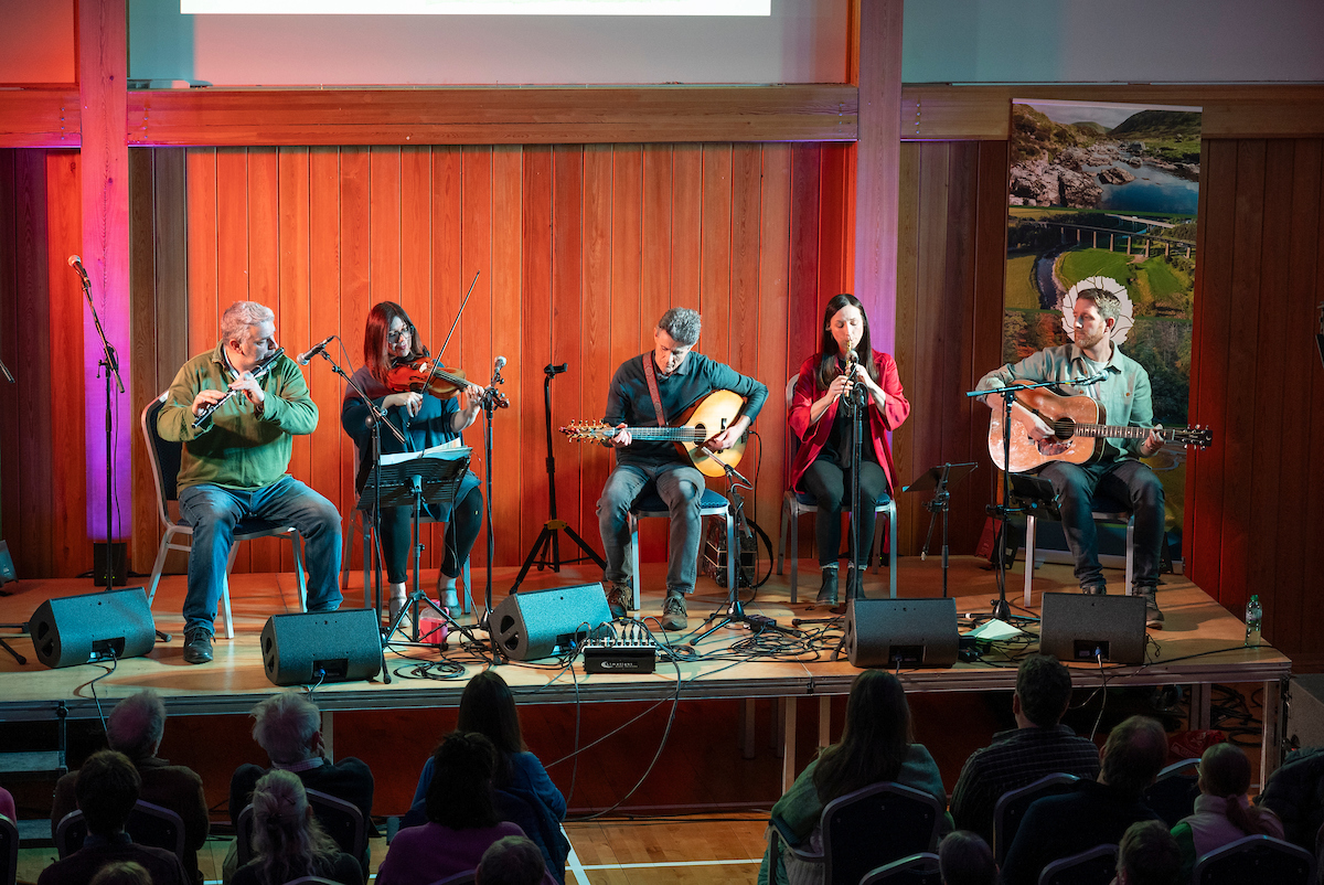 On Saturday 16 March, we welcomed over 130 people to our Headwaters Celebration - presenting the songs, music & stories inspired by the upper reaches of the River Findhorn, with @juliefowlis, Ewan Robertson, Rachel Campbell, Munro Gauld & Neil Baillie. Huge thanks to all involved