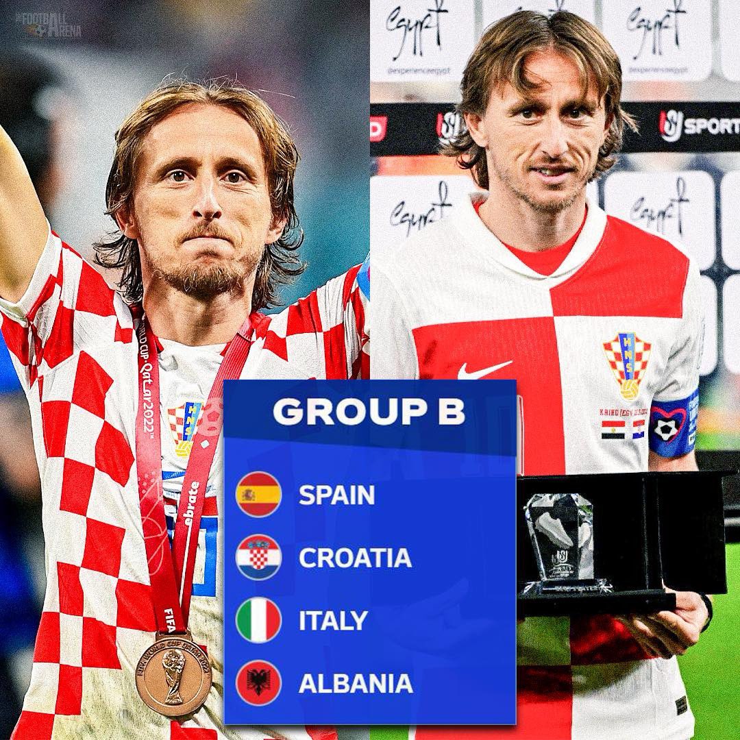 International Football is so unfair to Luka Modrić.. 🥈 Runner-up at World Cup 2018. 🥉 Third place at World Cup 2022. 🥈 Runner-up at UEFA Nations League 2023. He is one of the few footballers that really deserve a trophy for his country. Now, at EURO 2024, Croatia are in a…