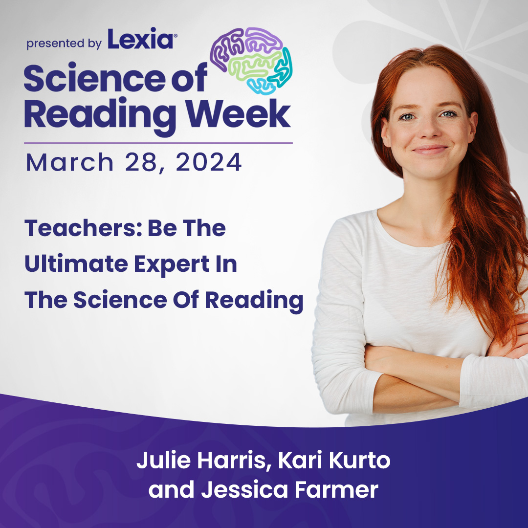 Don't miss the final session of #LexiaSORWeek! 📚✨ We bring together educators & curricular experts to break down how teachers can advocate for science-of-reading-based instruction & #professionallearning in their schools & districts. spr.ly/6016kPIFw @reading_league