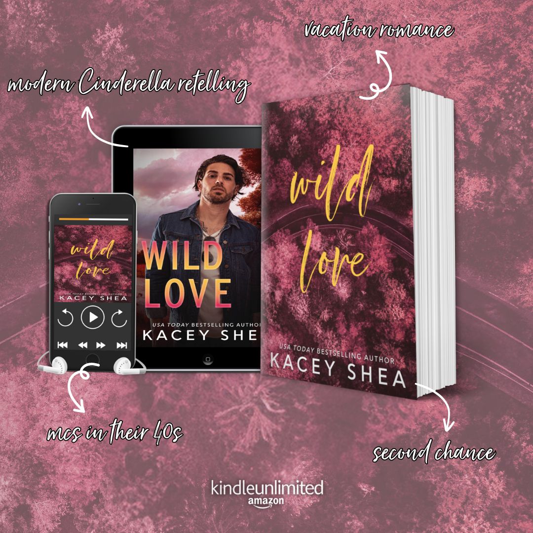 IT'S RELEASE DAY! 𝘞𝘪𝘭𝘥 𝘓𝘰𝘷𝘦 is available now in ebook, paperback, and audio! Reasons you'll love it: 🏘️ small town 🔥 one night stand 👑 modern cinderella retelling 😎 vacation romance 💕 main characters in their 40s I'm grateful for every step that brought me to this.