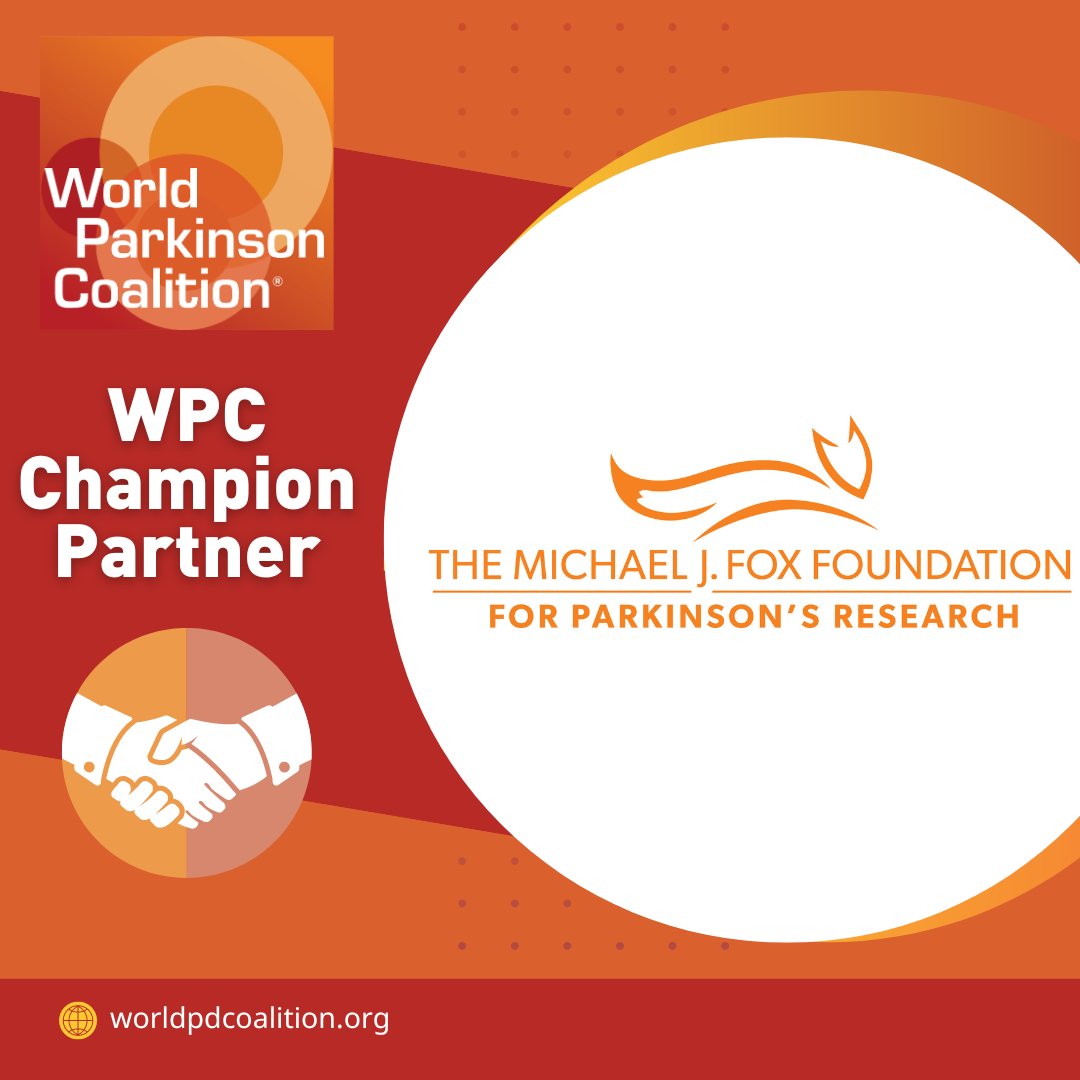 The new WPC Champion Partner program invites the global nonprofit community to support the WPC in a more meaningful and sustainable way. We are grateful to our Double Platinum WPC Champion Partner, @MichaelJFoxOrg, for their support. Learn More: worldpdcoalition.org/page/ChampionP…