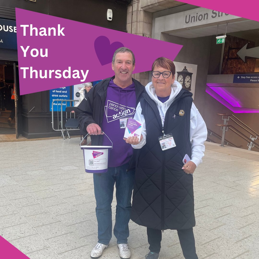 This #ThankYouThursday is for Pat Ryan. 💜 Pat has been a long-time supporter of PCA, most recently raising funds and awareness in her community by leaving collection boxes in her local café and garage. 👏 Thank you, Pat! 💜